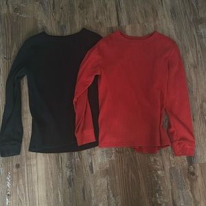 Set of 2 Boys Cat and Jack Medium thermals. Great Condition!